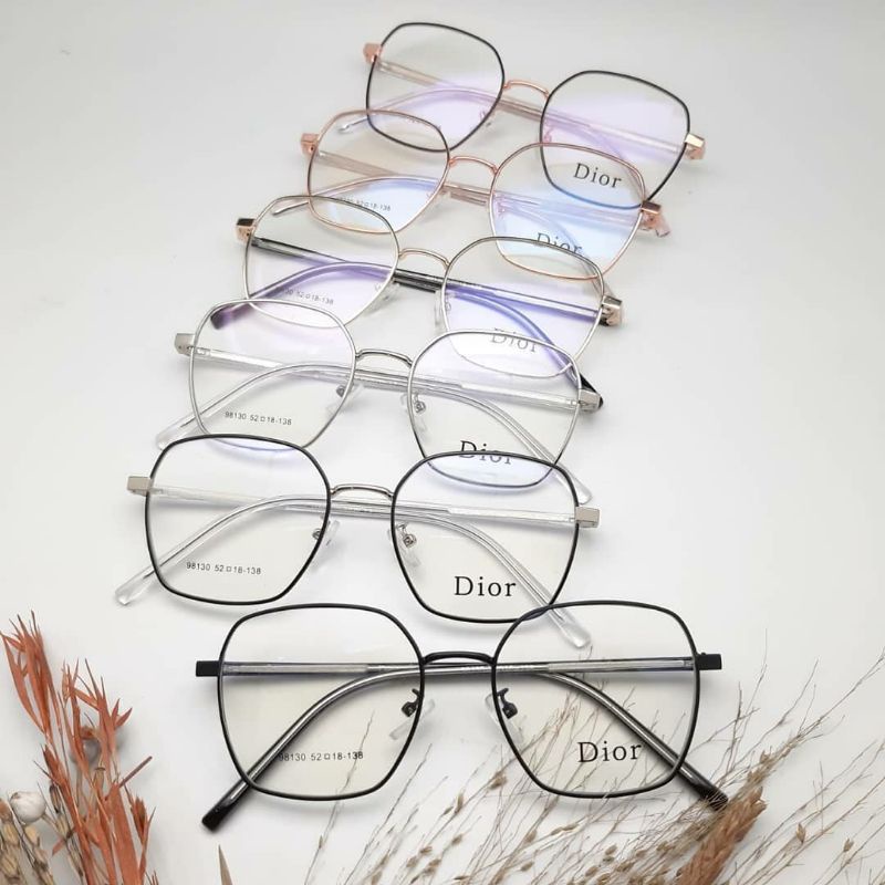 kacamata unisex bisa paket frame+lensa photochromic anti radiasi 98130