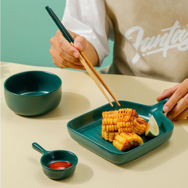 Set Peralatan Makan untuk Satu Orang Baking Pan Hadiah Set Nampan Kotak Souvenir