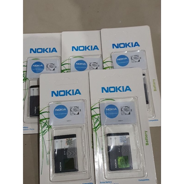 Baterai Batre Battery NOKIA BL 5C BL5C Original 99% / Baterai Handphone Jadul BL 4C Original 99% Baterai batre battere Nokia BL-5C ori 99 nokia 6600 6108 N70 N71 N72 N91 E60 BL4c