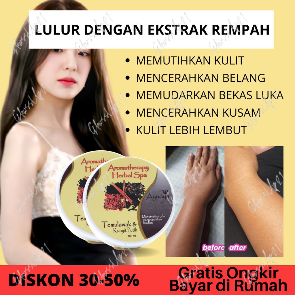 LULUR PEMUTIH BADAN PERMANEN SCRUB BADAN AYUDYA LULUR PENGANTIN 100GR AROMATHERAPY HERBAL SPA LULURAN PEMUTIH BADAN PERAWATAN TUBUH