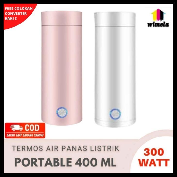 Termos Air Panas Portable/Termos Listrik/Pemanas Air Portable