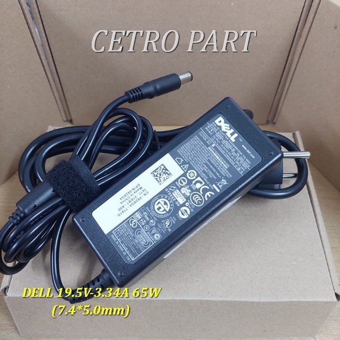 Adaptor Charger Laptop Dell LA65NS2-00 19.5V 3.34A Dc 7.4*5.0mm JARUM