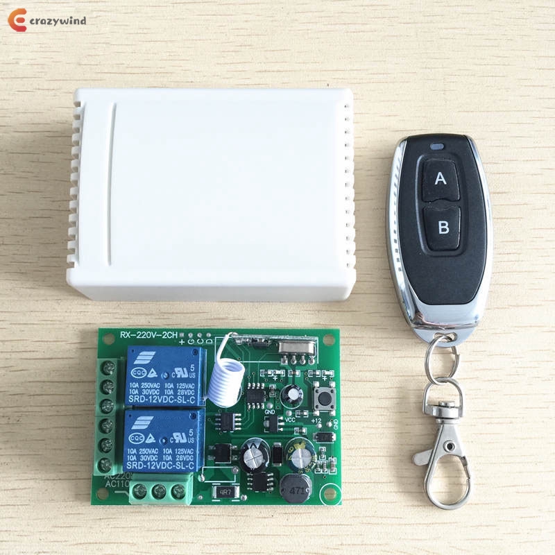 Modul Receiver Wireless Remote Control Switch Relay 2 ...