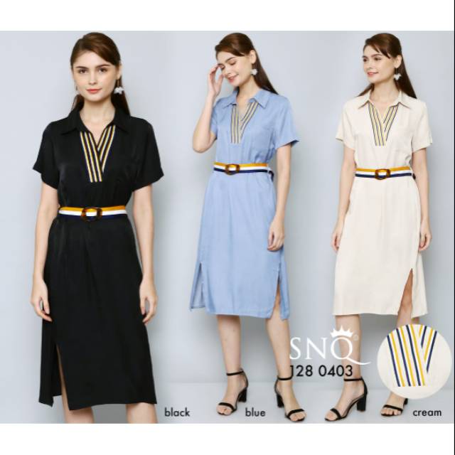 SNQ dress wanita 1280403