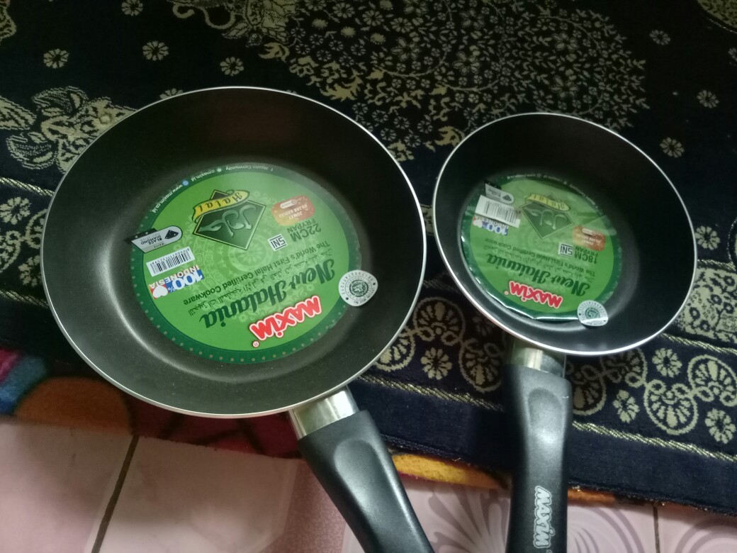 Frypan Penggorengan Wajan Teflon Set Maxim Halania 2set Hal2set