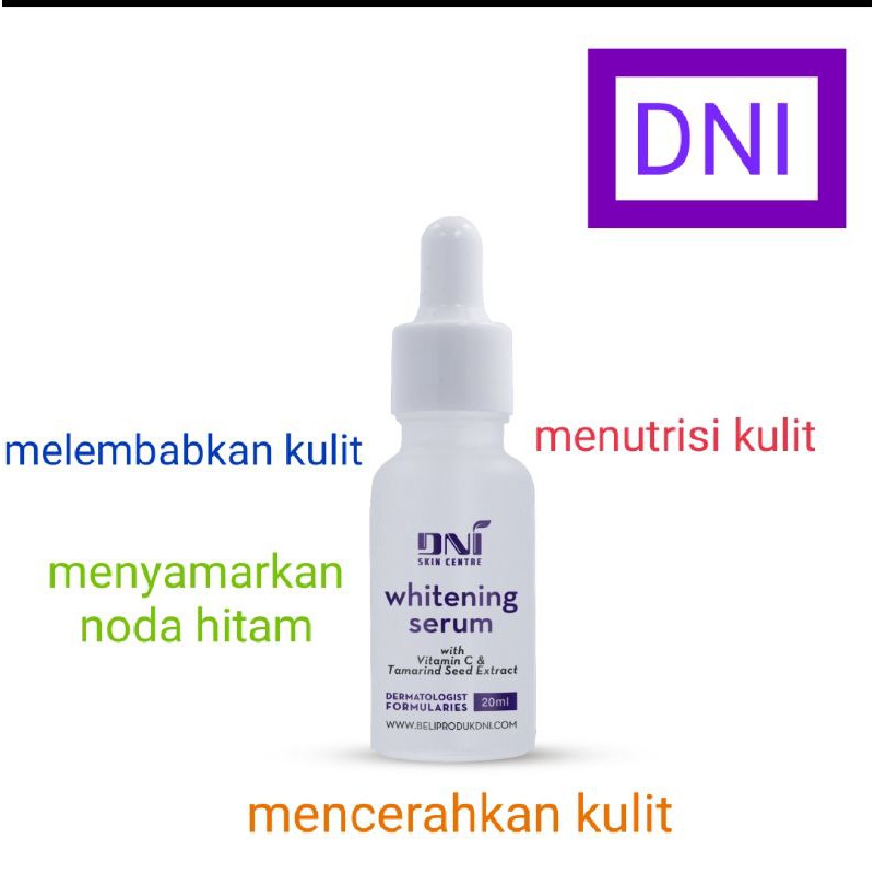 whitening serum DNI skincare BPOM