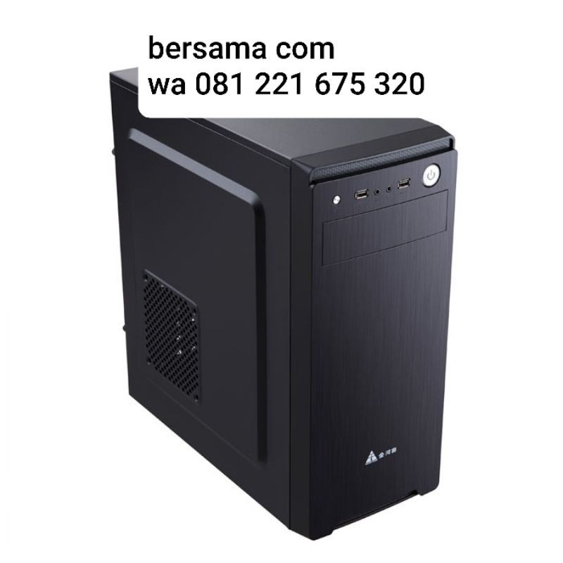 pc core i5 ram 4 gb monitor 19 in keyboard mouse siap pakai