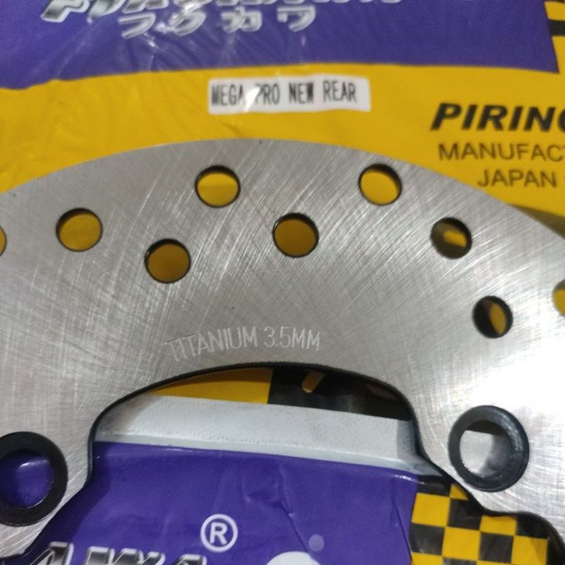 disc piringan cakram Mega Pro New belakang FUKUKAWA