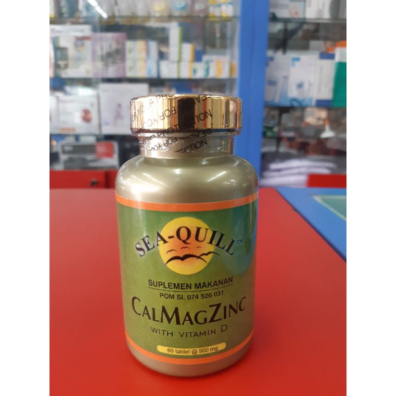SEA QUILL CALMAGZINC 30 dan 60 Tablet