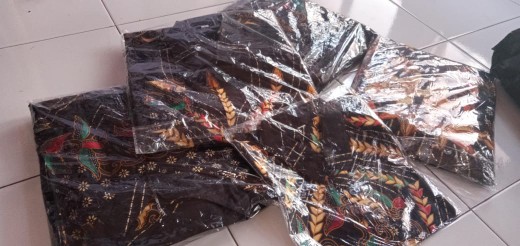 Bswart Batik Hrb026 Kenongo Hem Pendek Padi Pekalongan M L Xl Xxl Batik Pria Murah Modern Grosir