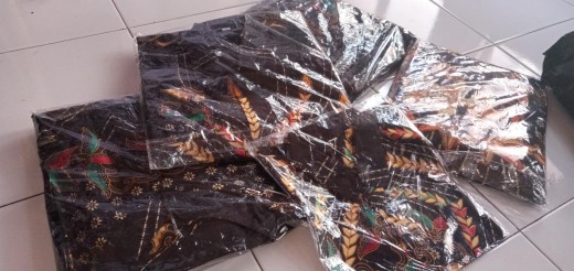 Bswart Batik Hrb026 Kenongo Hem Pendek Padi Pekalongan M L Xl Xxl Batik Pria Murah Modern Grosir