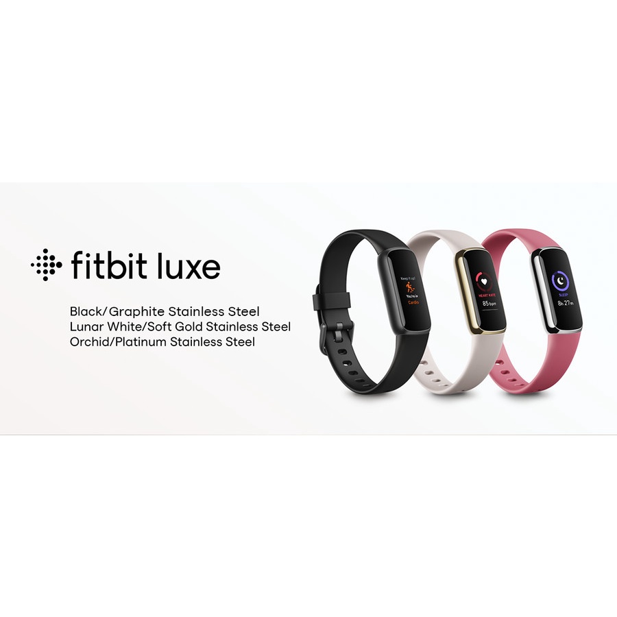 Fitbit Luxe Smartwatch fitness tracker luxury smart watch