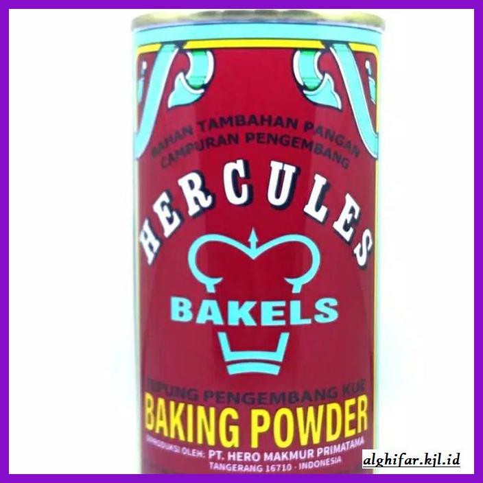

Redwop-Gnikab- Baking Powder Hercules 450 Gr -Hallall.