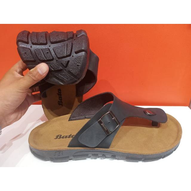 Sandal bata pria dewasa,energizer, bahan kulit