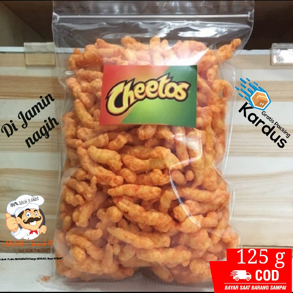 

Snack CHEETOS 125g RASA BALADO & JAGUNG BAKAR atau JAGUNG PANGGANG - BISA COD / TERLARIS TEMAN NGEMIL | makanan ringan jajanan jadul camilan termurah jajanan murah cemilan sehat snack kiloan