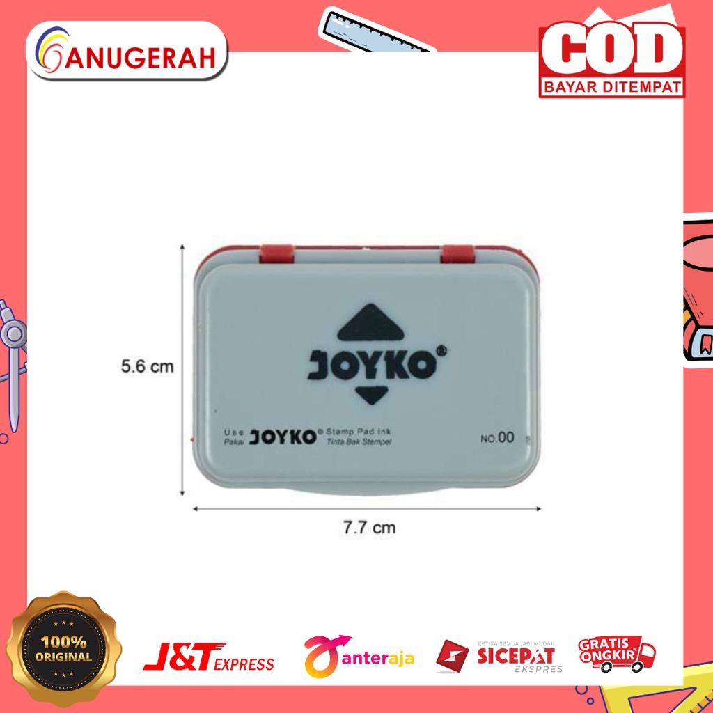 

JOYKO NO. 00 BANTALAN STEMPEL / STAMP PAD / BAK STEMPEL