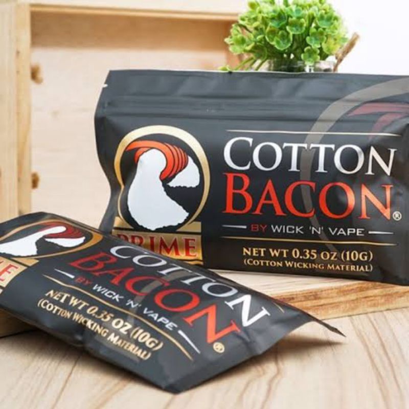 KAPAS CATTON BACON PROMO terlaris dan termurah isi 10 trip berhologram.