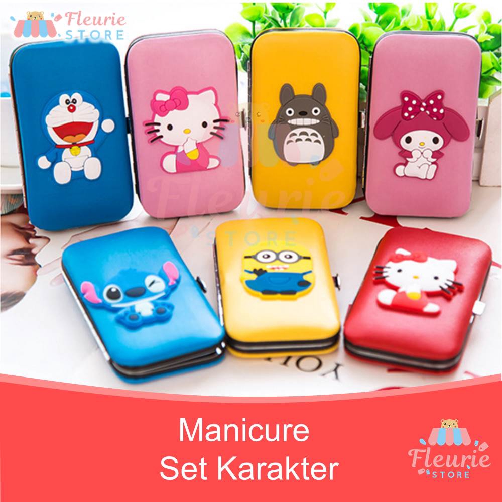 Manicure Pedicure Set Karakter / Nail Clipper / Gunting