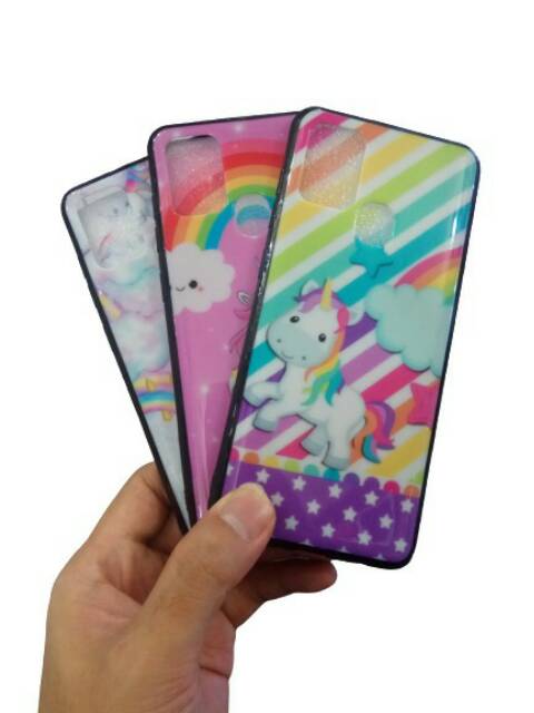 CASE FUZE GLASS UNICORN + IRING LOVE A21S A51 A50S A10S A20S