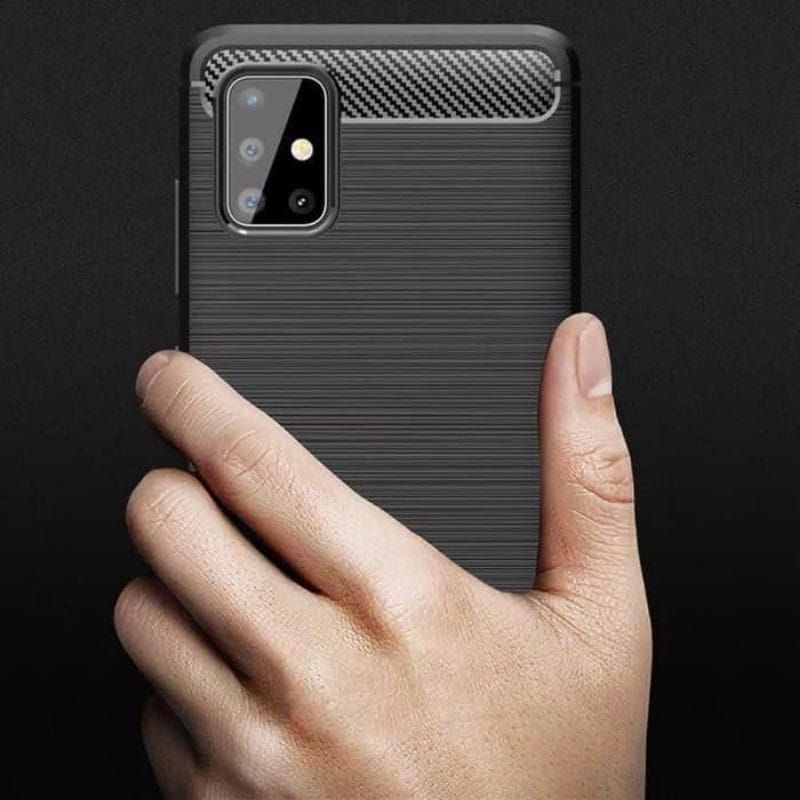 Case Vivo V20/V20 SE Ipaky Fiber Carbon New Slim Ultimatte