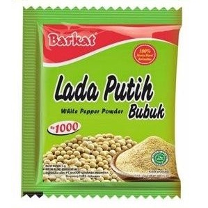 

Barkat - Lada Putih Bubuk / White Pepper Powder isi 12 pcs