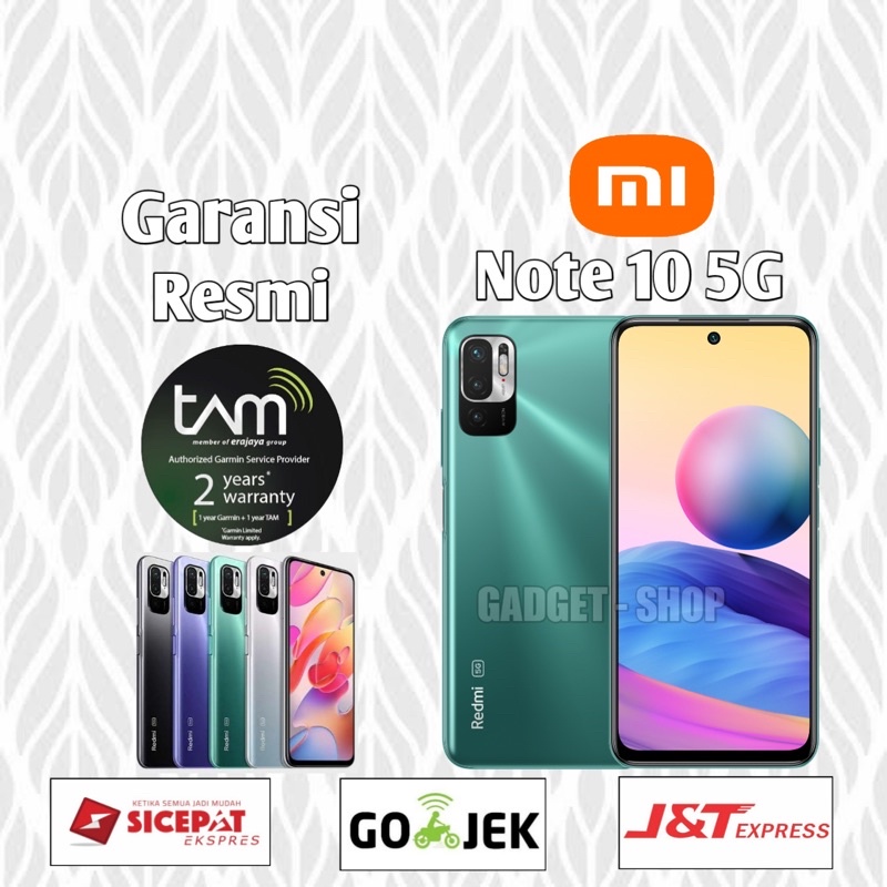 xiaomi Redmi note 10 5G 4/128 8/128 Garansi Resmi indonesia