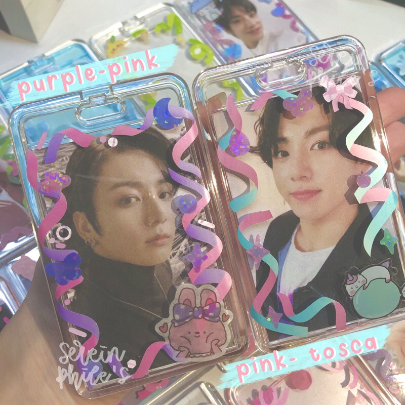 [READY] Toploader Acrylic Deco Photocard Holder