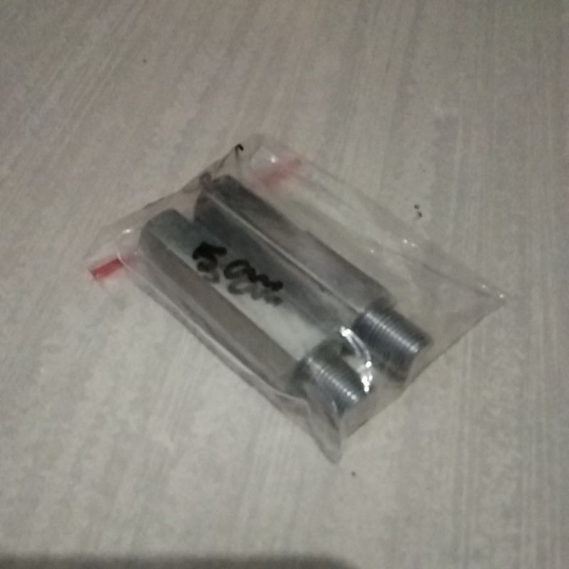 peninggi sambungan sulingan shock usd as dalam klx dtracker x  250