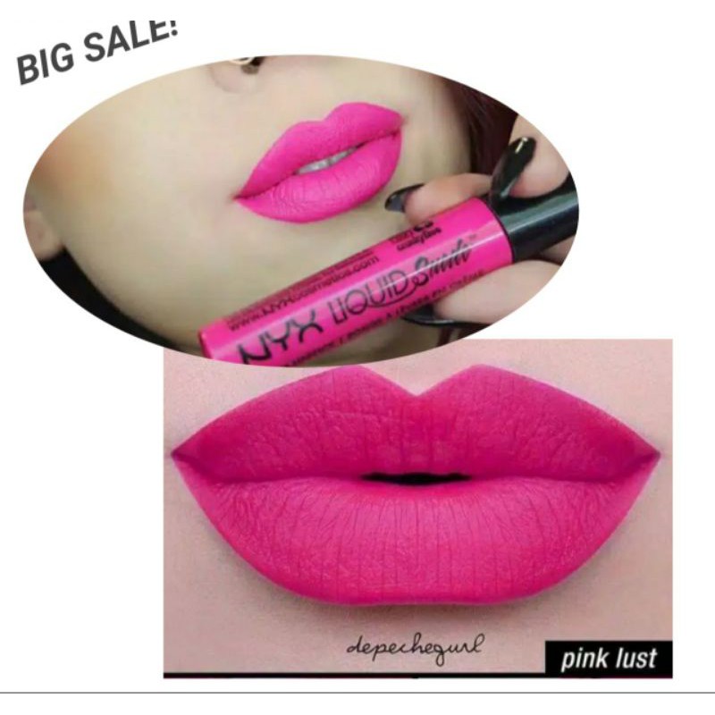 NYX LIQUID SUEDE PINK LUST