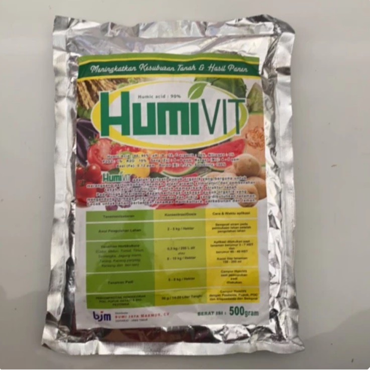 HUMIVIT Humic Acid Asam Humat 90% 500 Gram