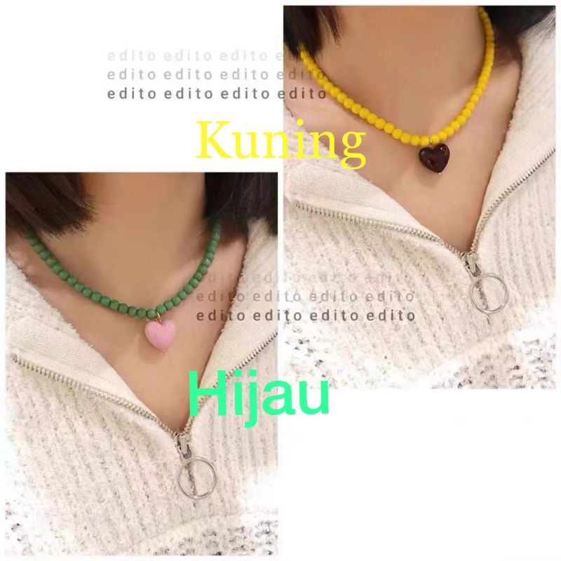 Kalung Premium Quality Good Quality Anti karat anti alergi 8827