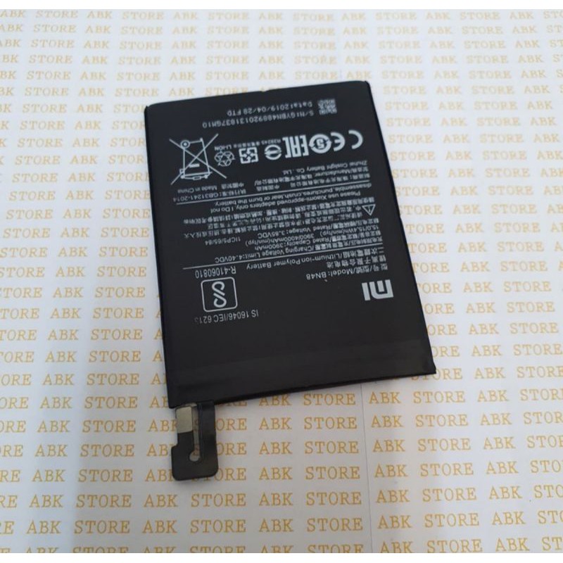 BATTERY BATRE BATRAI BATERAI XIAOMI REDMI NOTE 6 PRO BN48 ORIGINAL