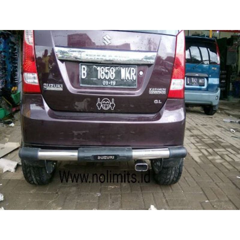 tanduk belakang karimun wagon r karimun kotak pengaman belakang karimun kotak wagon r