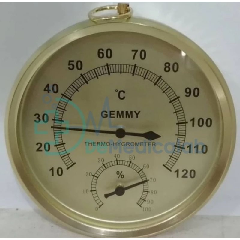 Thermohygrometer Analog Manual / Hygrometer Gemmy / Thermo Hygro Gemmy / Dr Gray / Thermometer Suhu 