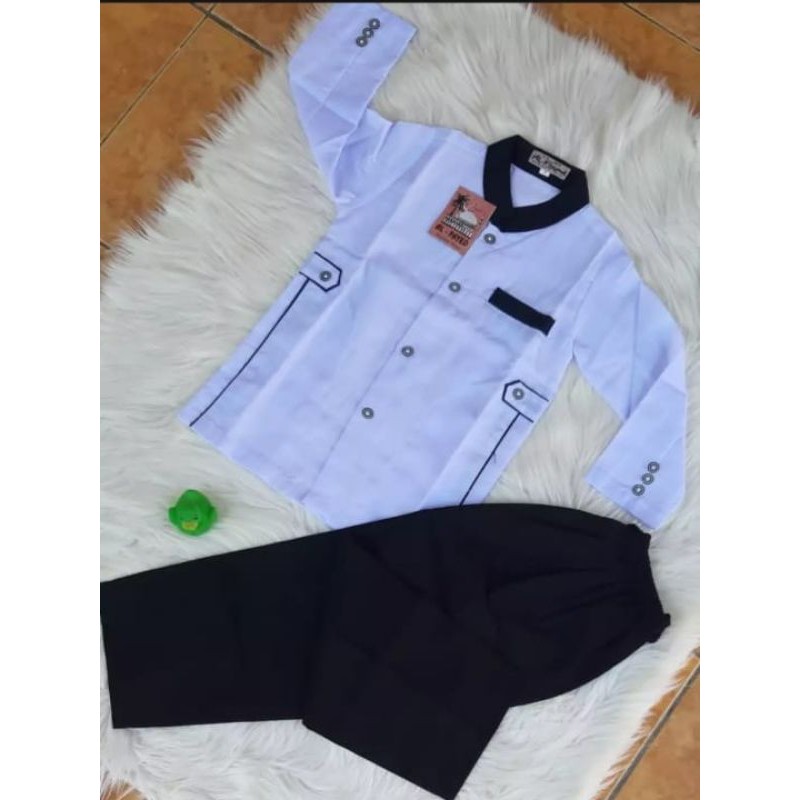 Baju koko anak Laki-Laki Baju muslim anak laki laki Setelan Baju koko anak usia 4th-3th