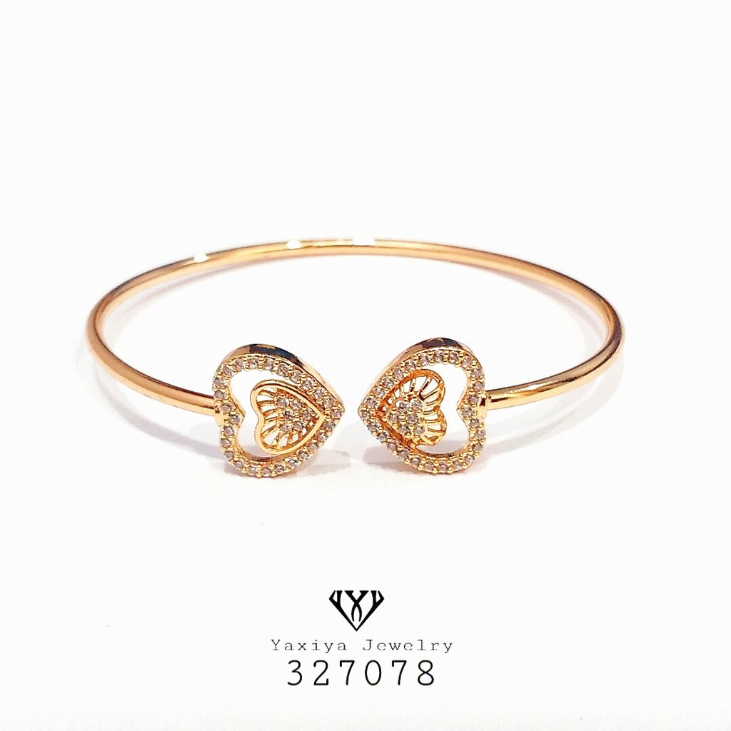 

Gelang Tangan Wanita Permata Perhiasan Lapis Emas 18k Yaxiya Jewelry 1337