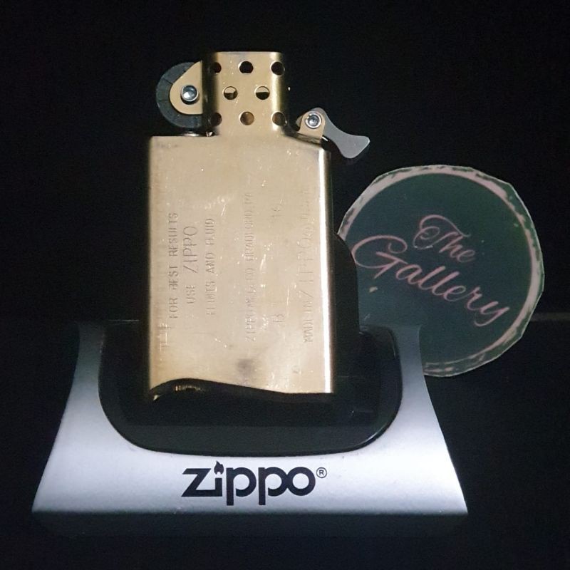 ⭐⭐⭐⭐⭐ ORIGINAL ZIPPO INSERT SLIM BRASS