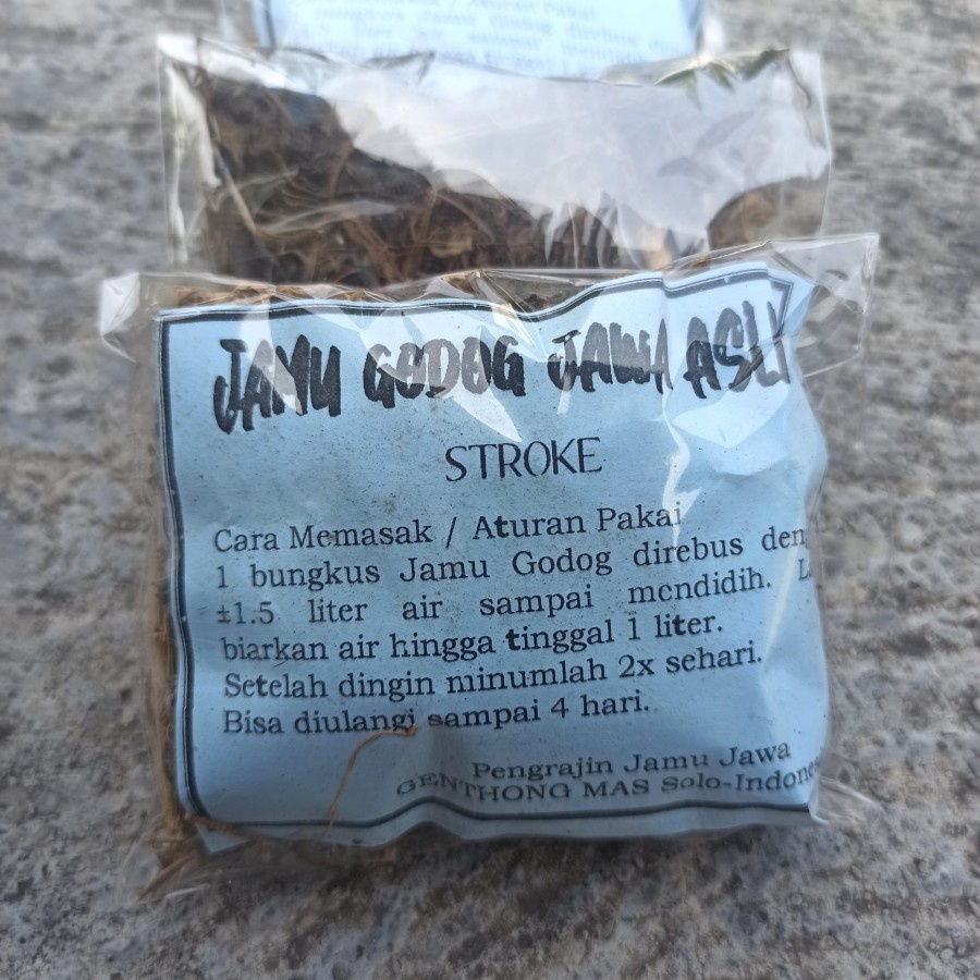 

JAMU GODOG STROKE - JAMU STROKE - HERBAL STROKE - OBAT STROKE - JAMU RACIK STROKE - STROK