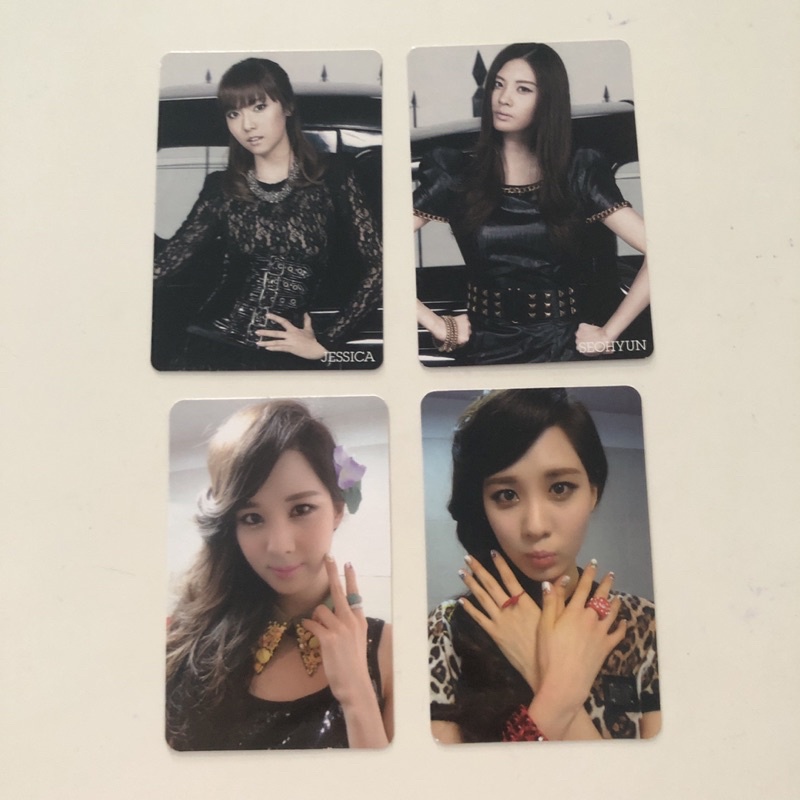 snsd girls generation mr taxi rdr japan jessica seohyun yuri photocard hoot twinkle tts photo card