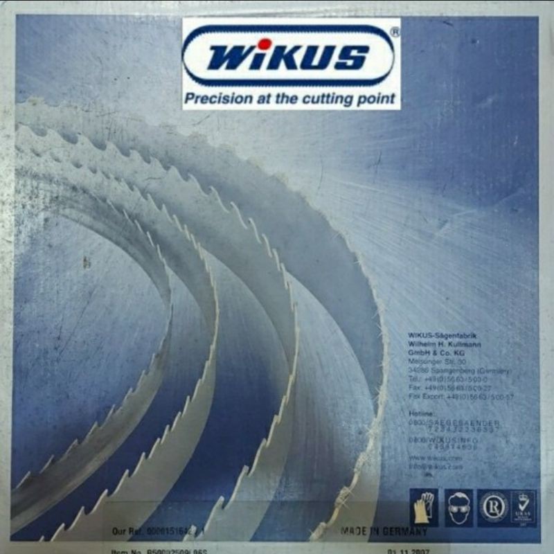 Mata Gergaji Bandsaw 16mm- 6Tpi WIKUS Germany