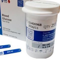 ❄ STRIP STIK AUTOCHECK GLUCOSE AUTOCHECK GULA DARAH AUTOCHECK ISI 25 STRIP HARGA MUMER 100% ORIGINAL