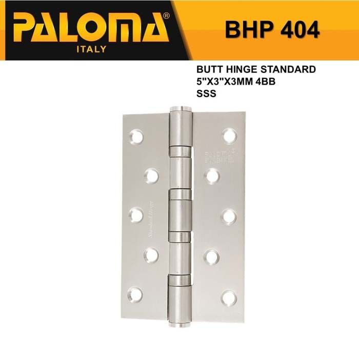 Engsel Pintu Rumah Paloma QHBHP 404 - 5" inch Engsel Pintu Stainless SUS 301 - SSS Murah Berkualitas
