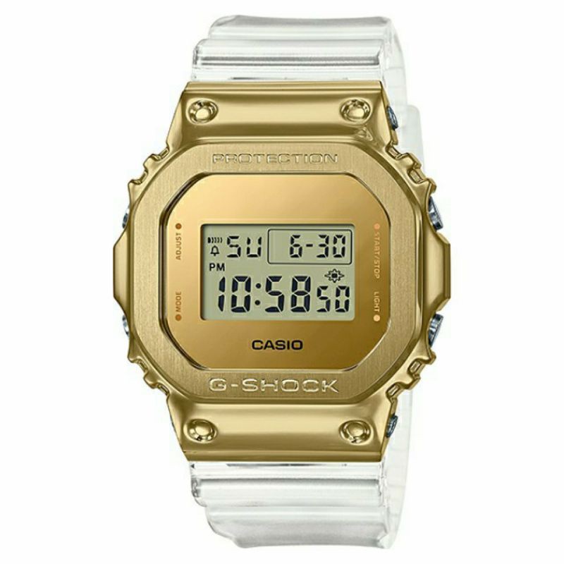 CASIO G-SHOCK GM-5600SG-9DR / GSHOCK GM5600SG-9 SPECIAL GOLD INGOT ORIGINAL & GARANSI