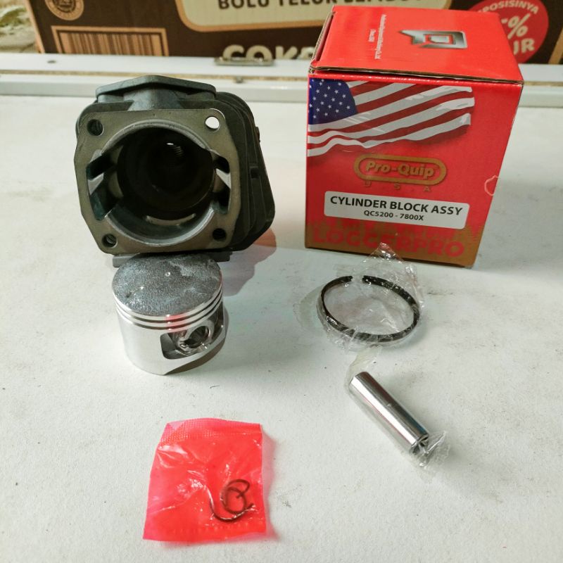 Clinder block assy chainsaw 5800 Turbo/racing pro quip