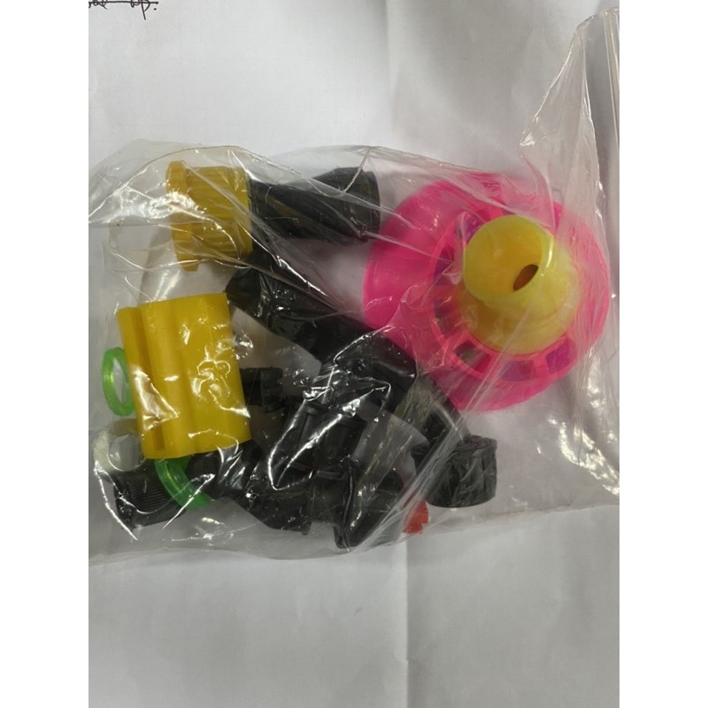 paket nozel/nosel sprayer tangki elektrik . isi 4macam nosel