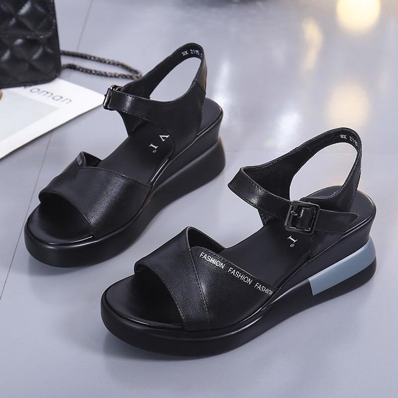 KZT-SW06 Sandal Wedges Wanita Fashion Import Best Quality New