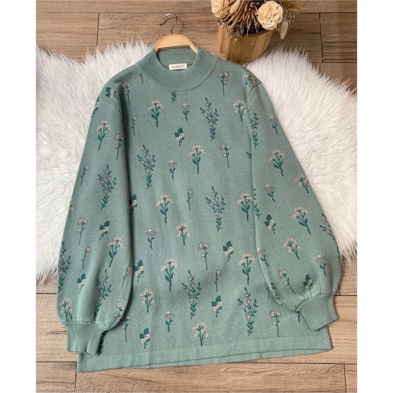 Tatjana blouse sage by mahara.id