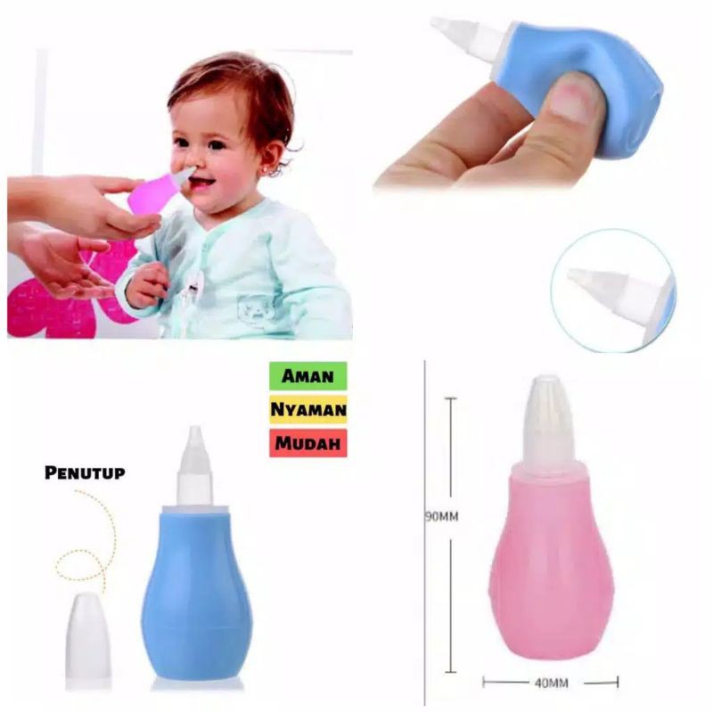 Sedotan Ingus Bayi / Pembersih Hidung Bayi / Nasal Aspirator / Penyedot Ingus Bayi