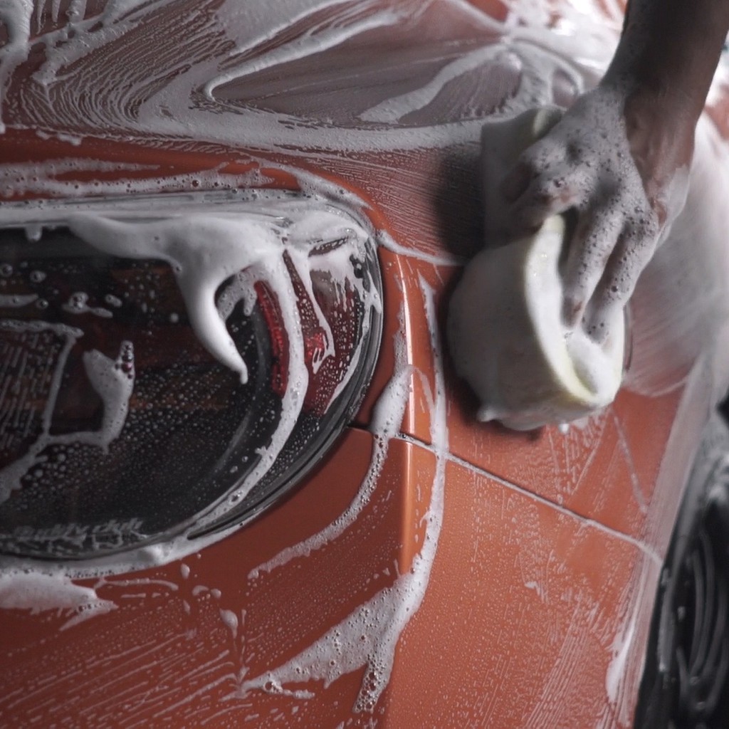 Sponge Cuci Mobil Motor - SOFT FOAM APPLICATOR WASH - nanoTECH PROTECTION - Busa Cuci Mobil Motor - Car Wash and Wax Shampoo - Auto Detailing - Car Wash Shampo Cuci Salju - Spons Cuci Mobil Motor - Shampoo Cuci Salju