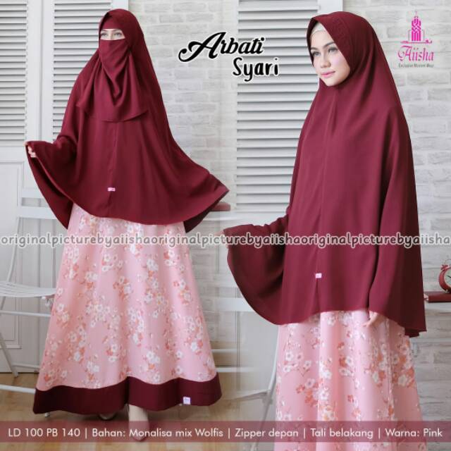 gamis murah Arbati syar'i Original by AIISHA